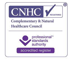 Reflexology. CNHC logo